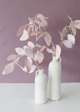 Load image into Gallery viewer, Pink Artificial Velvet Eucalyptus Leaves - 31"