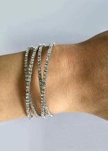Load image into Gallery viewer, Crystal Twist Cuff with Pad for DIY Floral Corsage