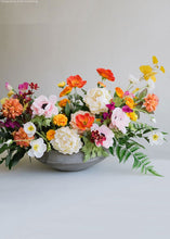 Load image into Gallery viewer, Faux Poppy Flowers in White