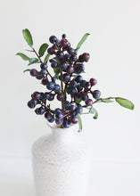 Load image into Gallery viewer, Artificial Berries in Blue - 12"