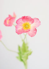 Load image into Gallery viewer, Artificial Poppy Flowers in Pink