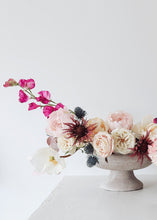 Load image into Gallery viewer, Fall Burgundy Artificial Thistle Flowers - 33"
