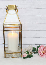 Load image into Gallery viewer, Gold Lantern - 13" Tall