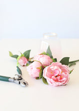 Load image into Gallery viewer, Pink Real Touch Flower Bundle of Peonies