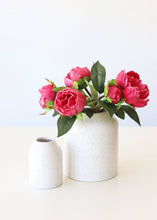 Load image into Gallery viewer, Fuchsia Pink Real Touch Fake Peony Bundle