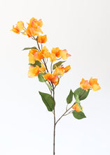 Load image into Gallery viewer, Artificial Bougainvillea in Orange Pink 34"