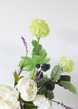 Load image into Gallery viewer, Green Artificial Snowball Flowers