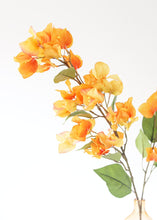 Load image into Gallery viewer, Artificial Bougainvillea in Orange Pink 34"