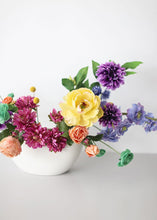 Load image into Gallery viewer, Artificial Dahlia Flowers in Purple