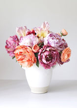 Load image into Gallery viewer, Real Touch Mauve Purple Faux Garden Peony - 6" Bloom