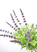 Load image into Gallery viewer, Indoor/Outdoor Lavender Wildflower Bush in Purple - 19"