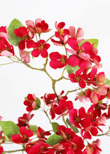 Load image into Gallery viewer, Faux Velvet Blossom Branch - 37"