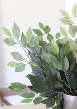 Load image into Gallery viewer, Artificial Deluxe Ficus Leaf Branch - 23" Tall