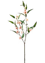 Load image into Gallery viewer, Pink Fake Flowers and Eucalyptus Branch - 46"