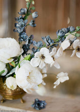 Load image into Gallery viewer, Peony Silk Flower in White - 24" Tall