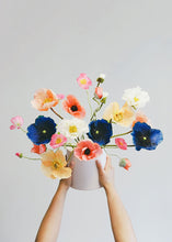 Load image into Gallery viewer, Artificial Poppy Flowers in Pink