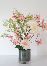 Load image into Gallery viewer, Artificial Caspia Flower in Light Green 28"