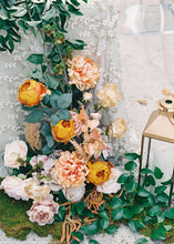 Load image into Gallery viewer, Autumn Flowers Faux Amaranthus in Rust Green