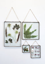 Load image into Gallery viewer, Large Pressed Glass Floating Frame - 20.5" T x 14" W