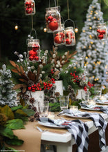 Load image into Gallery viewer, Artificial Holiday Berries in Red - 13"
