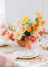Load image into Gallery viewer, Artificial Bougainvillea in Orange Pink 34"