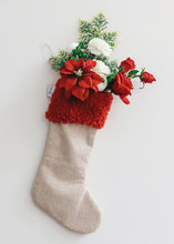 Load image into Gallery viewer, Red Artificial Garden Poinsettia - 13" Tall
