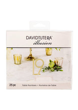 Load image into Gallery viewer, Gold Table Numbers 1 - 25
