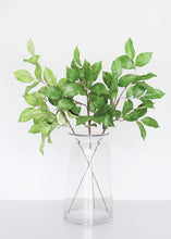 Load image into Gallery viewer, Real Touch Artificial Rose Leaves - 23"
