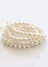Load image into Gallery viewer, Ivory Pearl Bead Corsage Wristlet - 1&quot; Wide
