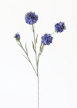 Load image into Gallery viewer, Artificial Cornflower Flower in Blue
