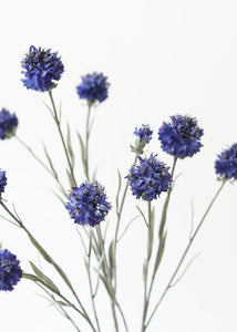 Artificial Cornflower Flower in Blue