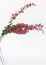 Load image into Gallery viewer, Fake Spiral Eucalyptus in Ombre Purple Green - 29&quot;
