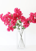Load image into Gallery viewer, Bougainvillea Flower Branch in Hot Pink - 44&quot;

