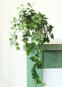 Artificial Lace Ivy Leaves Hanging Bush - 22.5" Long