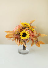 Load image into Gallery viewer, Fake Fall Terracotta Seeded Eucalyptus Leaves - 23&quot;
