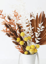 Load image into Gallery viewer, Pack of 25 - Dried Billy Button Craspedia in Yellow

