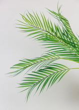 Load image into Gallery viewer, Indoor/Outdoor Fake Plastic Palm Leaf Plant - 35&quot;

