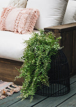 Load image into Gallery viewer, Plastic Outdoor Hanging Fern Plant - 36"
