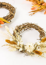 Load image into Gallery viewer, Mini Natural Grapevine Wreaths - 6"
