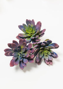 Fake Succulent Pick in Lavender Green - 4.5" Wide