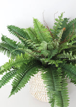 Load image into Gallery viewer, Artificial Boston Fern Bush - 23&quot; Tall
