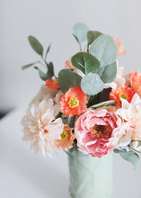 Load image into Gallery viewer, Pink Peony Silk Flower - 21" Tall
