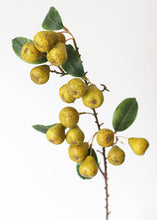 Load image into Gallery viewer, Artificial Pear Fruit Branch
