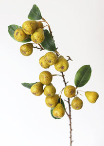 Artificial Pear Fruit Branch