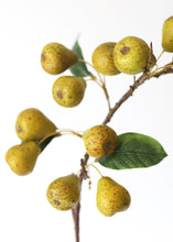 Load image into Gallery viewer, Artificial Pear Fruit Branch
