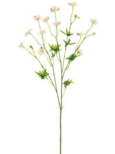 Load image into Gallery viewer, Cream Pink Artificial Buttercup Flowers
