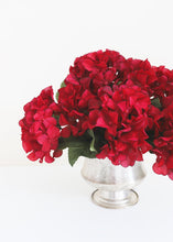 Load image into Gallery viewer, Fake Hydrangea Bush in Burgundy - 25&quot;
