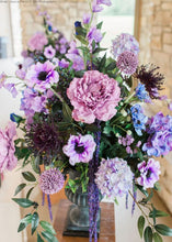 Load image into Gallery viewer, Artificial Allium Flower in Lavender - 17.5&quot;
