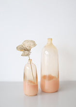 Load image into Gallery viewer, Ombre Coral Glass Lola Bud Vase - 11.75" Tall

