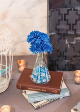 Load image into Gallery viewer, CASE OF 100 Royal Blue Carnation Silk Flower Picks - 5&quot; Tall
